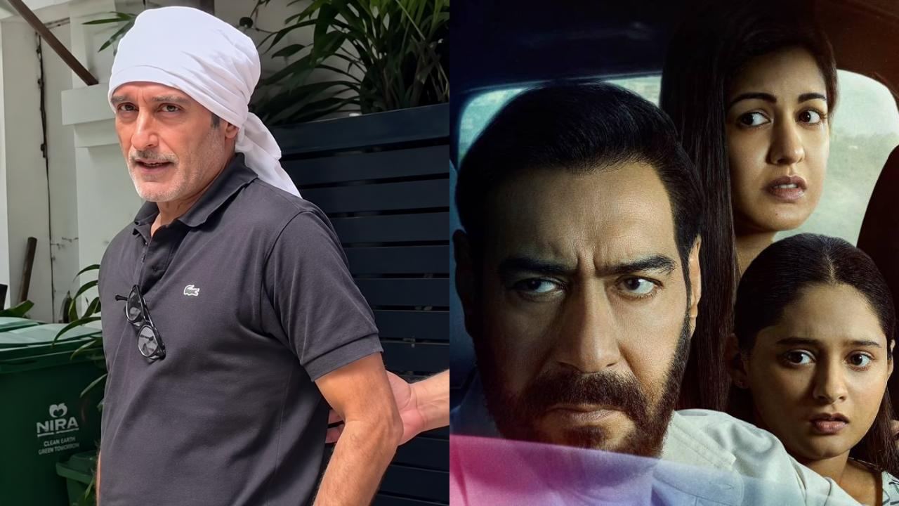 Akshaye Khanna and Drishyam 3 trailer pics via Instagram